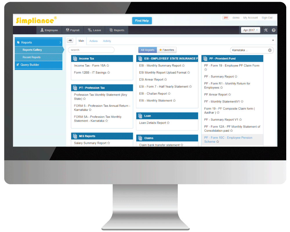 Compliance registers